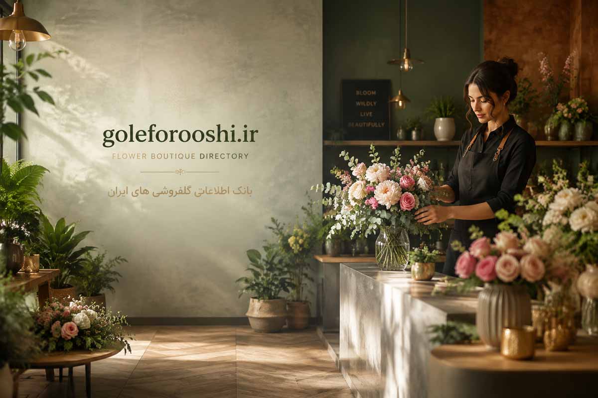 سامانه معرفی  گلفروشی های ایران